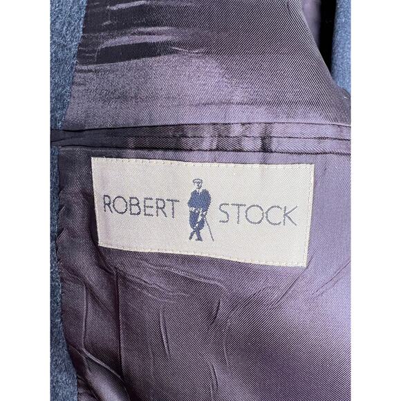 Huckberry Vintage 38R Luxury CAMEL HAIR 2 Button Blazer $450 Wool Jacket Gray - Picture 6 of 10